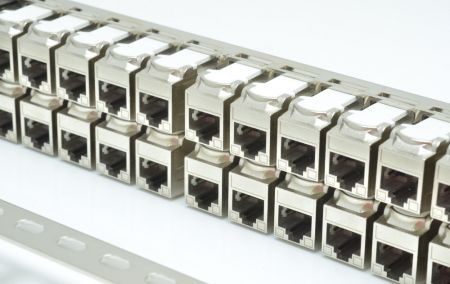 48-port in 1U Keystone Coupler Feed-Through - SP482KICSM High-Density Feed-Through